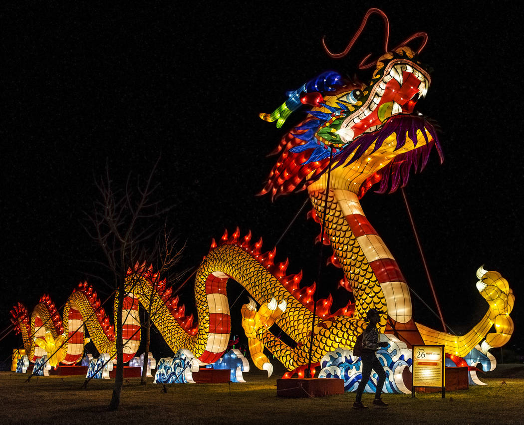 International lantern festival lights up North Las Vegas park — PHOTOS