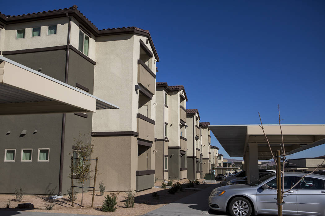 Boulder Pines Family Apartments on Boulder Highway in Las Vegas on Friday, Feb. 2, 2018. Patrick Connolly Las Vegas Review-Journal @PConnPie