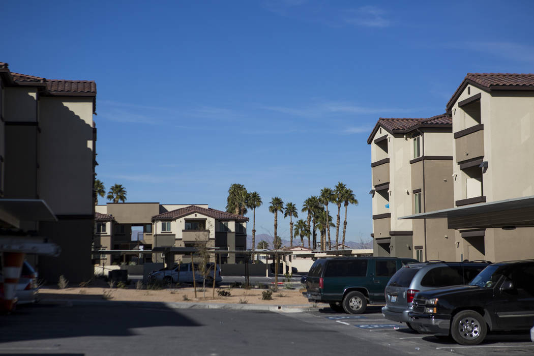 Boulder Pines Family Apartments on Boulder Highway in Las Vegas on Friday, Feb. 2, 2018.  Patrick Connolly Las Vegas Review-Journal @PConnPie