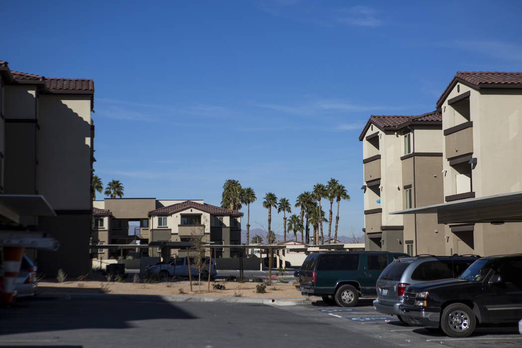 Boulder Pines Family Apartments on Boulder Highway in Las Vegas on Friday, Feb. 2, 2018. Patrick Connolly Las Vegas Review-Journal @PConnPie