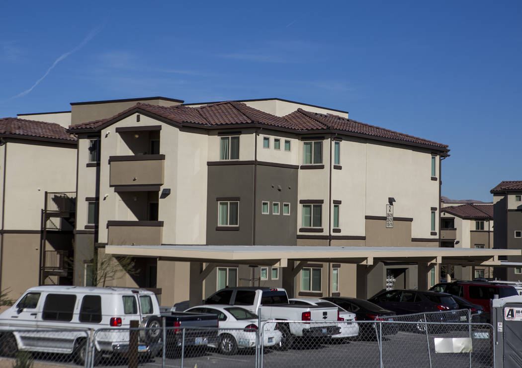 Boulder Pines Family Apartments on Boulder Highway in Las Vegas on Friday, Feb. 2, 2018.  Patrick Connolly Las Vegas Review-Journal @PConnPie