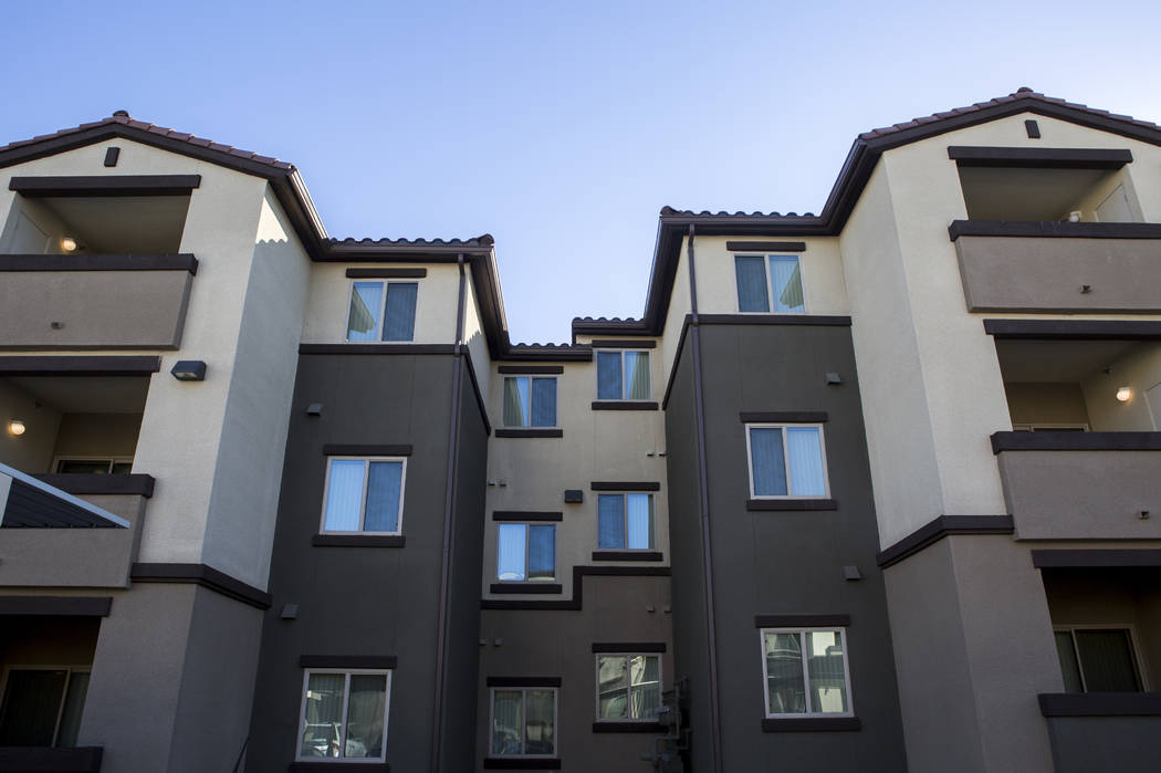 Boulder Pines Family Apartments on Boulder Highway in Las Vegas on Friday, Feb. 2, 2018. Patrick Connolly Las Vegas Review-Journal @PConnPie