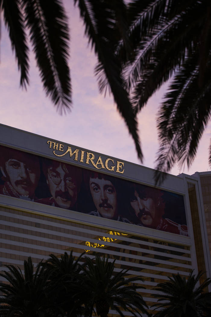 The Mirage in Las Vegas on Saturday, Feb. 3, 2018. Chase Stevens Las Vegas Review-Journal @csstevensphoto
