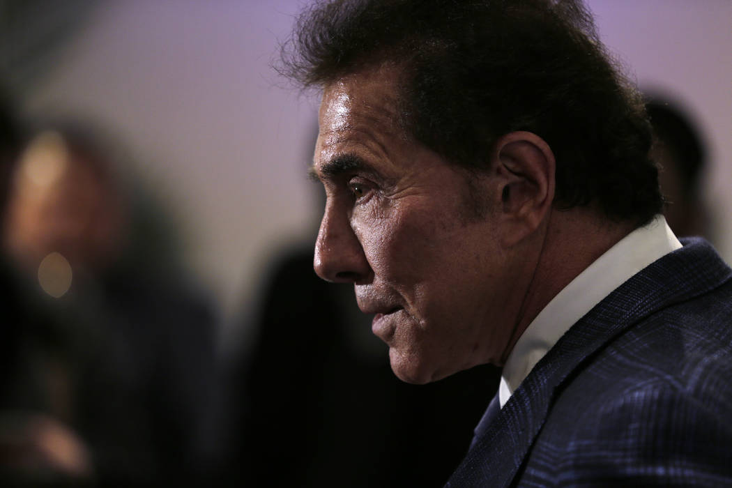 Casino mogul Steve Wynn during a news conference in Medford, Mass., Tuesday, March 15, 2016. (AP Photo/Charles Krupa)