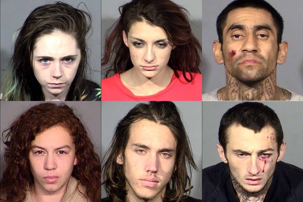 Police crack Northwest Las Vegas crime spree, arrest 6 Robberies Crime
