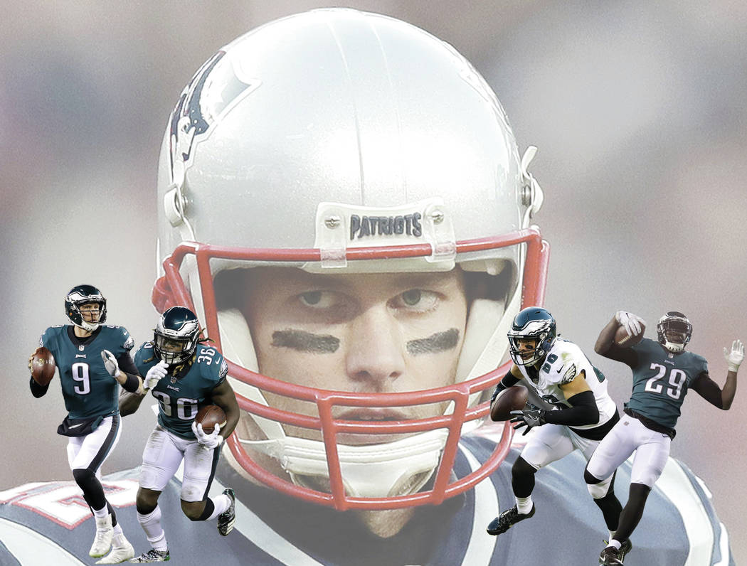 Deep Eagles defense looks to run down Patriots' Tom Brady