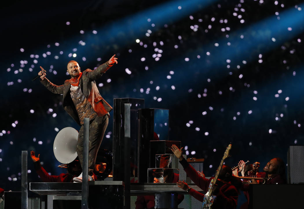 Timberlake honors Prince during Super Bowl halftime show | Las Vegas