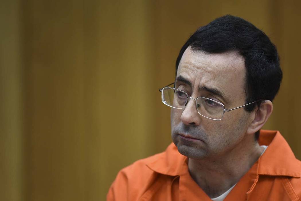 Ex-sports doctor gets 3rd prison term in sex abuse scandal - Las Vegas Review-Journal Ex-sports doctor gets 3rd prison term in sex abuse scandal - 웹
