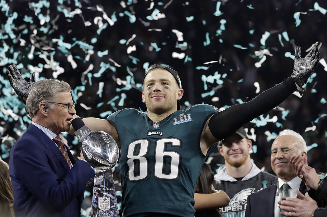 zach ertz super bowl jersey