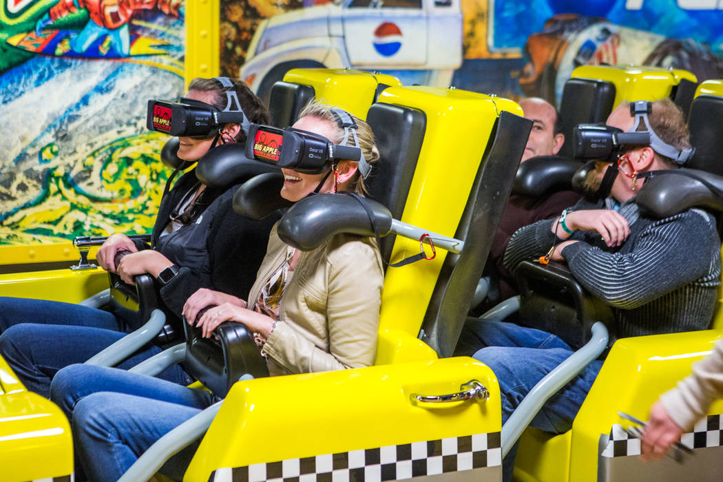 Las Vegas Strip roller coaster now has VR thrills — VIDEO Las Vegas