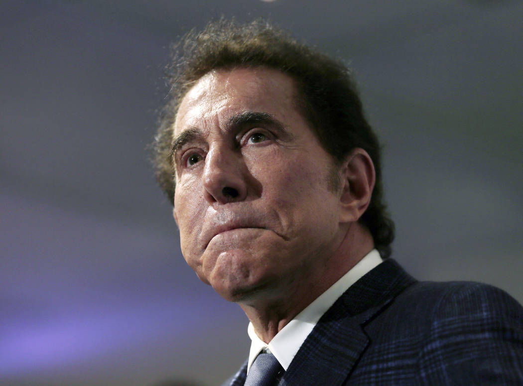 Casino mogul Steve Wynn is seen at a news conference in Medford, Mass., in 2016.   (AP Photo/Charles Krupa, File)