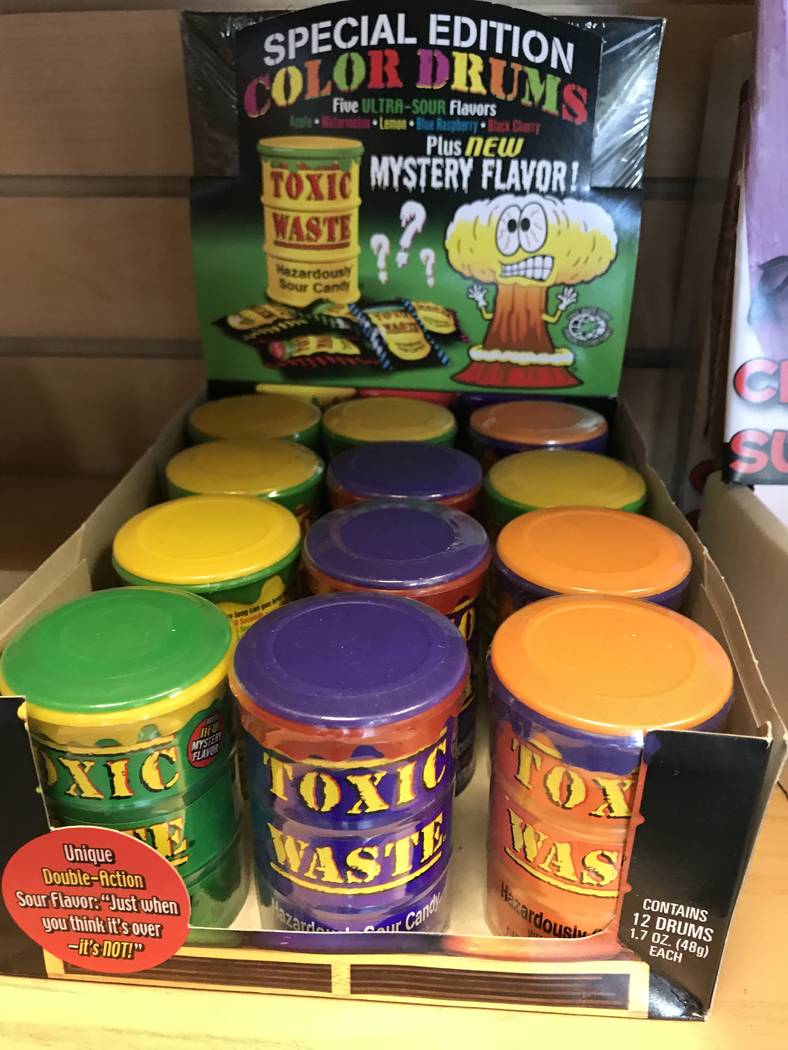 Al Mancini
Toxic Waste sour candy at Chumlee's Candy on the Boulevard