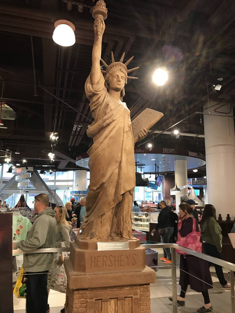 Al Mancini
Chocolate Statue of Liberty at Hershey World