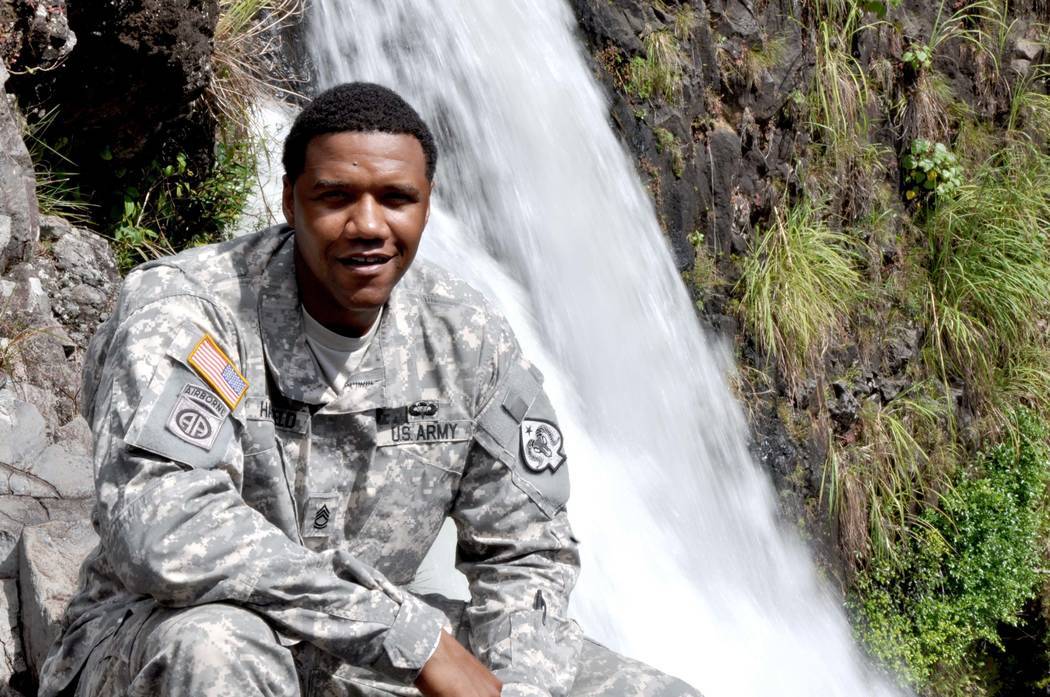 Nevada Army National Guard Sgt. 1st Class Charleston Hartfield was a victim in the shooting in Las Vegas. (Sgt. Walter Lowell/U.S. Army National Guard/provided via Nevada Army National Guard)