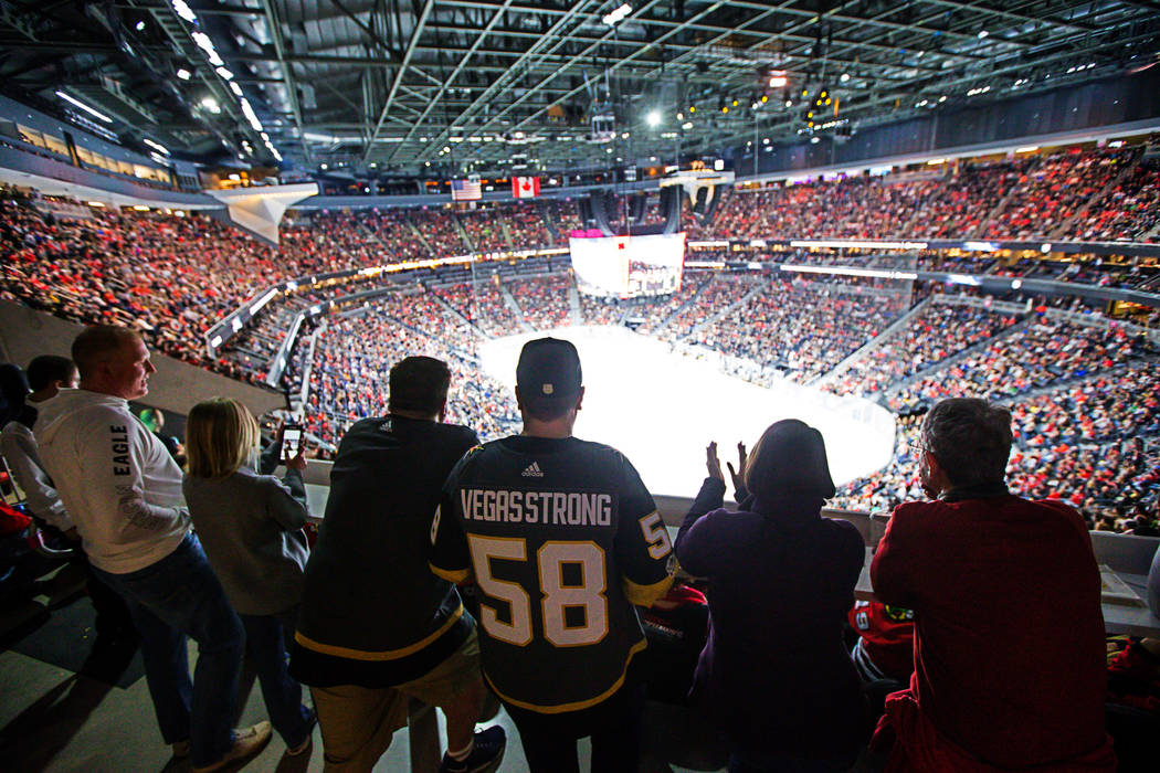 Standing room section includes free beers for Golden Knights fans Ron