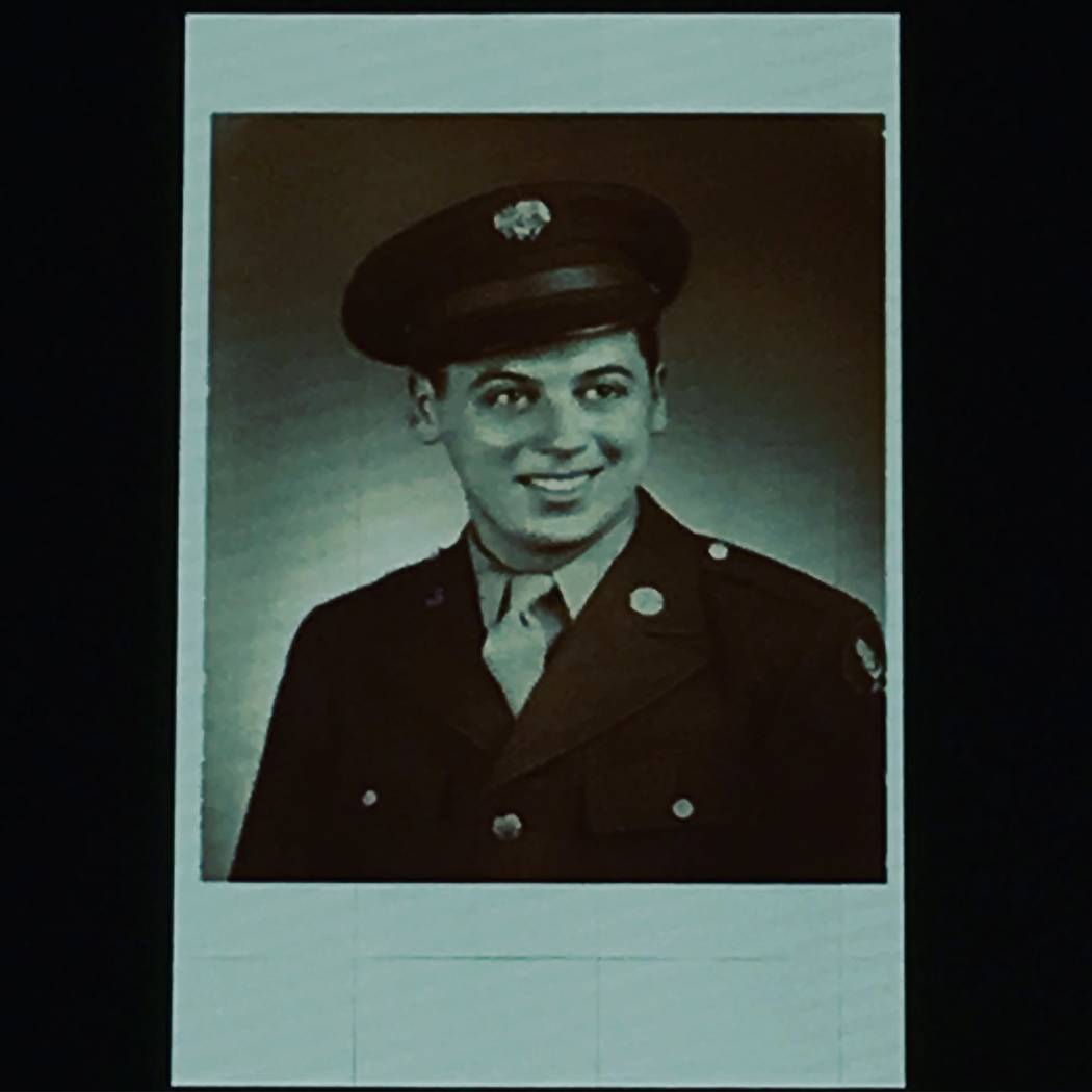 Marty Allen, shown in his days in the Air Force in World War II. (Marty Allen)
