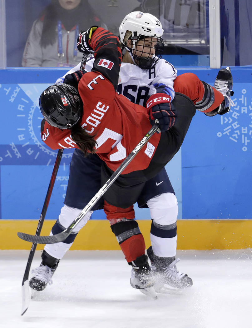 Canadian women slip past USA, 2-1 | Las Vegas Review-Journal
