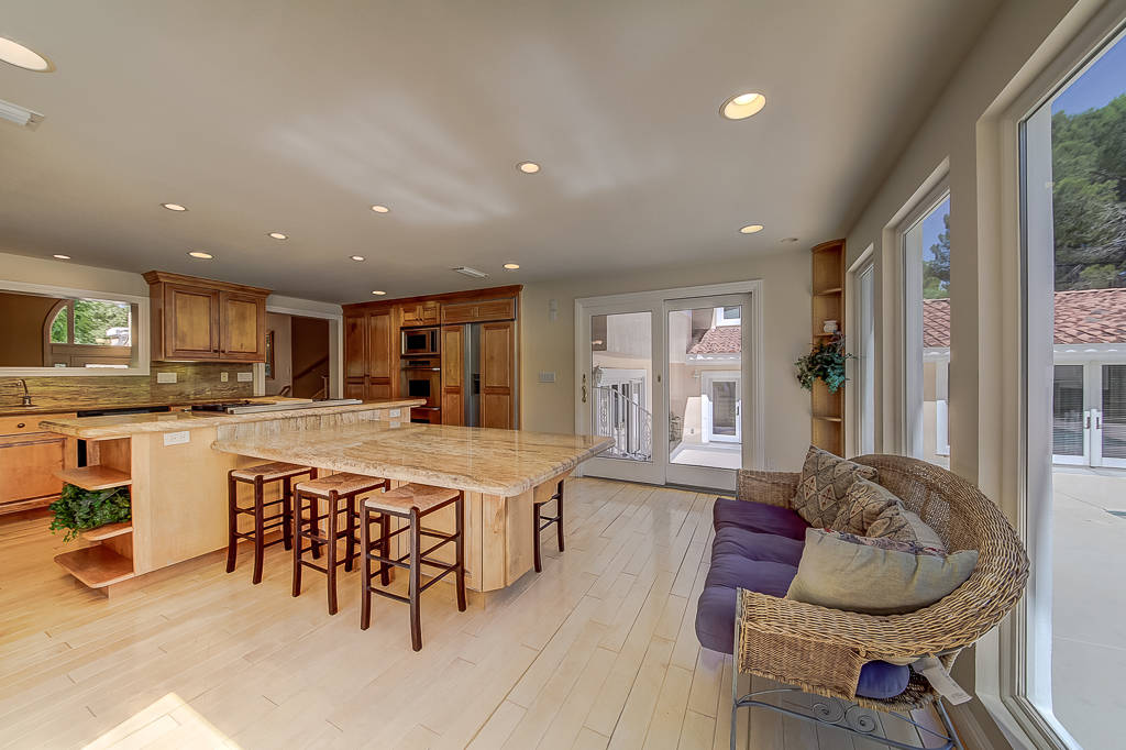 The home has a breakfast area. (Nevada Realty Connection)