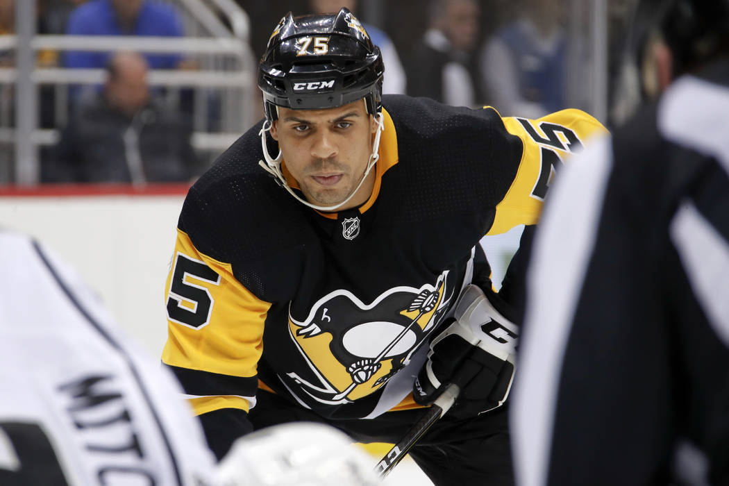 Ex-Penguin Ryan Reaves has found a fit — and fun — with Golden Knights