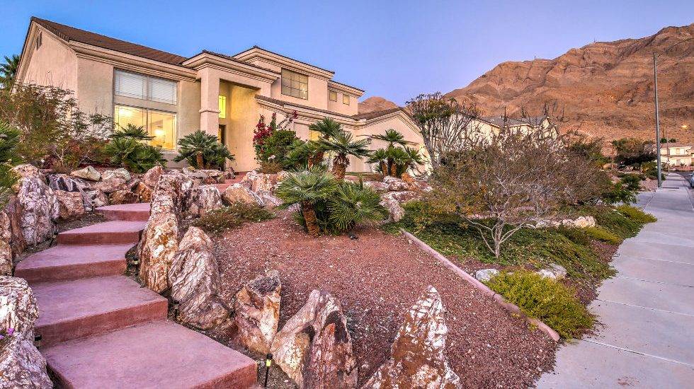 The 4,000-square-foot home is in northeast Las Vegas in Clearview Estates. (Horizon Realty Group)