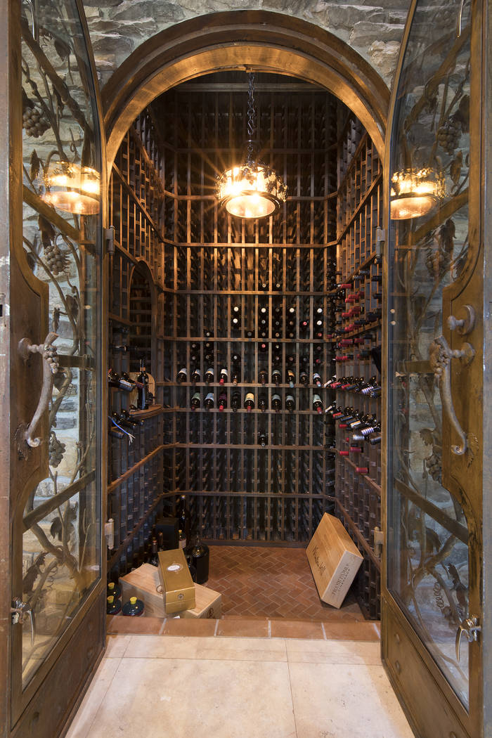 The home has two wine cellars. (Synergy/Sotheby’s International Realty)