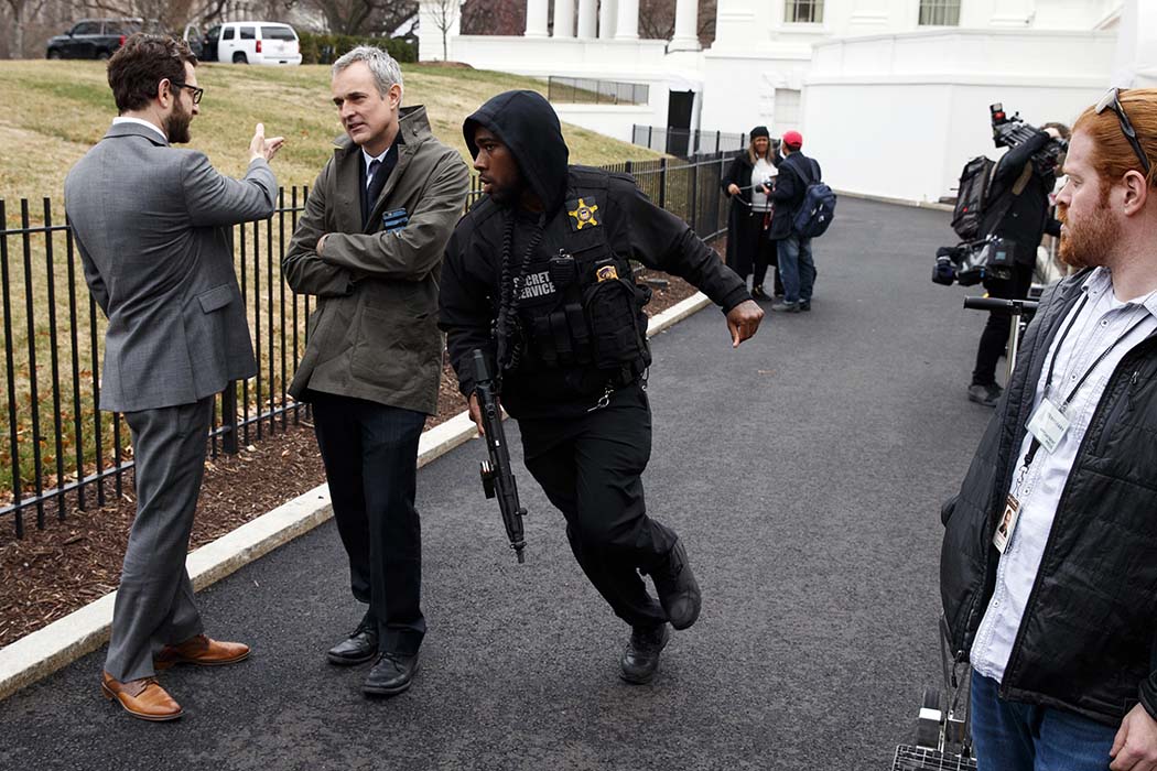 Woman held after vehicle hits White House security barrier Nation and