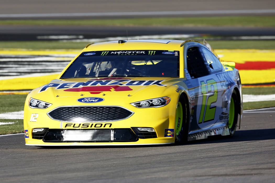 Ryan Blaney captured his third career pole and his first at the Las Vegas Motor Speedway in Las Vegas on Friday, March 2, 2018. Blaney, who claimed the front spot for Sunday's Pennzoil 400, posted ...