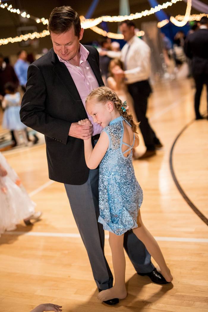 Life Time Athletic Hosted Annual Daddy Daughter Dance Las Vegas 