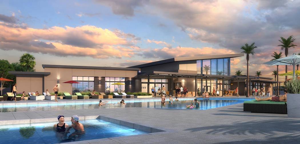 This spring, William Lyon Homes' Ovation in Mountain Falls will open in Pahrump. Prices for the age-qualified community will start at $295,000. (William Lyon Homes)