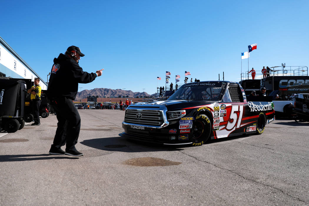 Kyle Busch starts Las Vegas weekend with 50th Truck Series ...