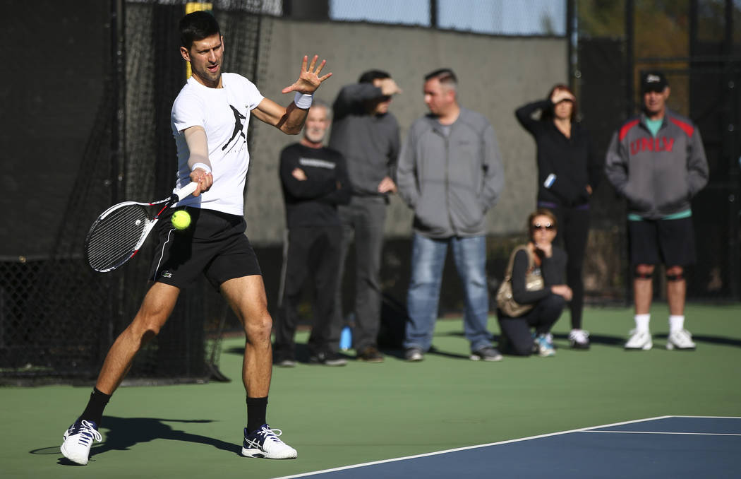 Agassi Top Tennis Stars Practice In Las Vegas Valley Las Vegas Review Journal