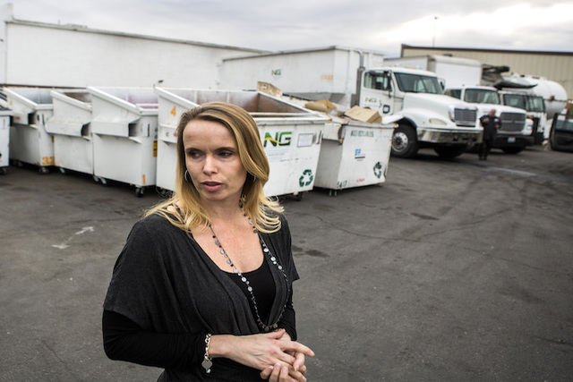 Danielle Basson, director of operations for Simple Environmental Service Group says they are being pushed out of business by Republic Services. Photo take on Wednesday, Dec. 21, 2016. Jeff Scheid/ ...