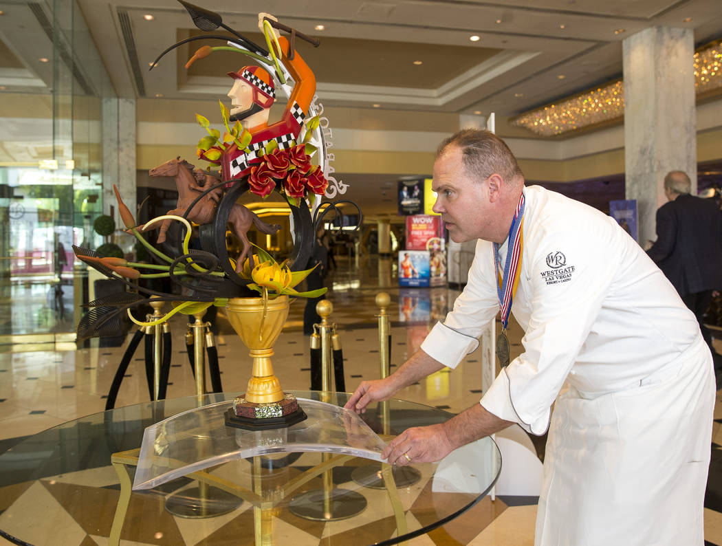 Pastry Chef Stephen Sullivan at the Westgate resort-casino in Las Vegas on Friday, March 9, 2018. Richard Brian Las Vegas Review-Journal @vegasphotograph