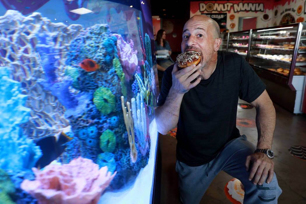 Brett Raymer, a star of the TV show Tanked and owner of Donut Mania