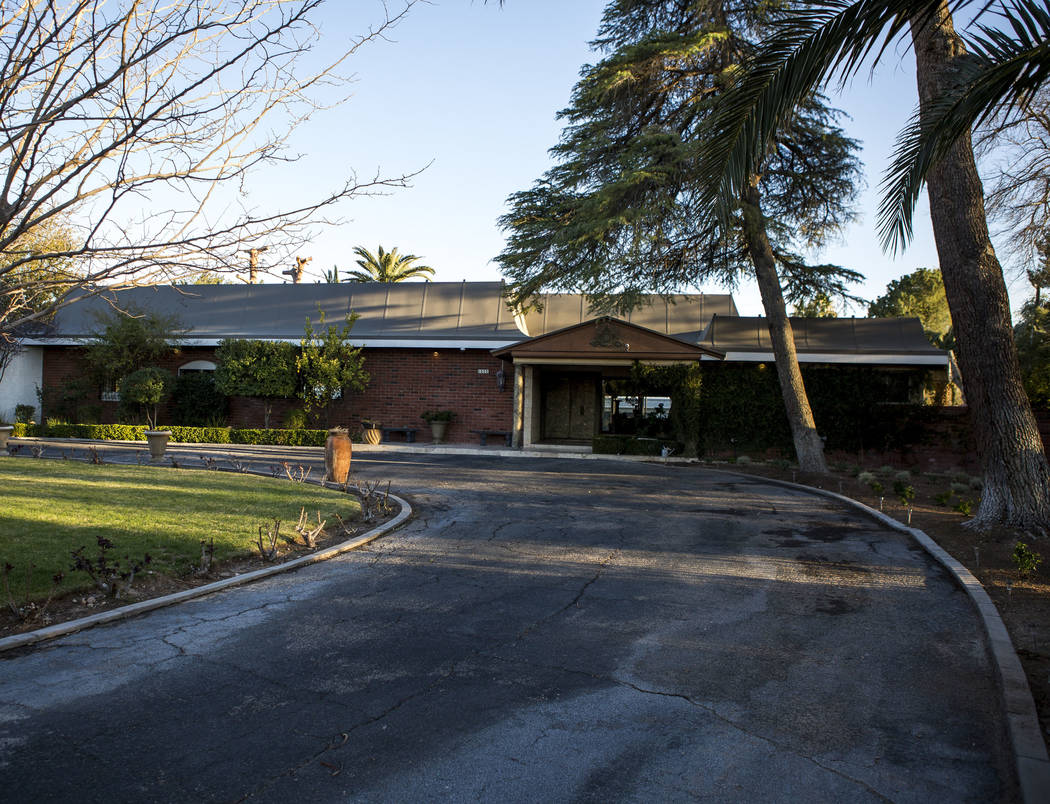 The home at 1925 Silver Avenue in Las Vegas on Thursday, March 8, 2018. The homeowner was subject to $72,900 for renting the home on rental vacation websites without a license from the city.  Patr ...