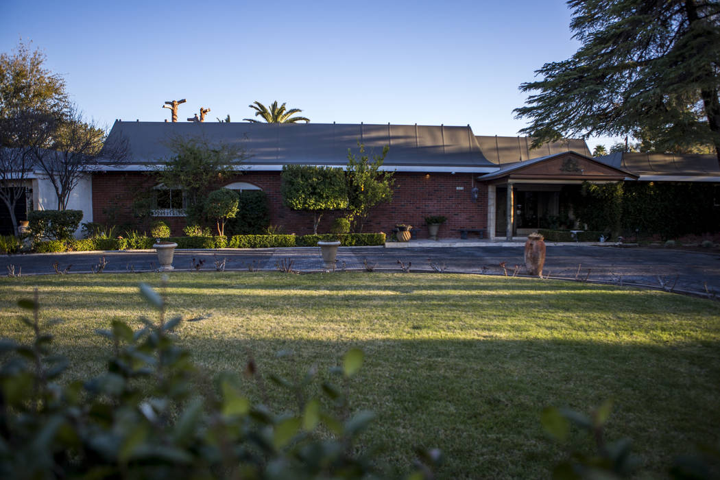 The home at 1925 Silver Avenue in Las Vegas on Thursday, March 8, 2018. The homeowner was subject to $72,900 for renting the home on rental vacation websites without a license from the city.  Patr ...