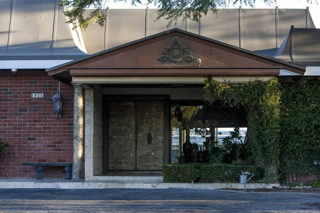 The home at 1925 Silver Avenue in Las Vegas on Thursday, March 8, 2018. The homeowner was subject to $72,900 for renting the home on rental vacation websites without a license from the city.  Patr ...