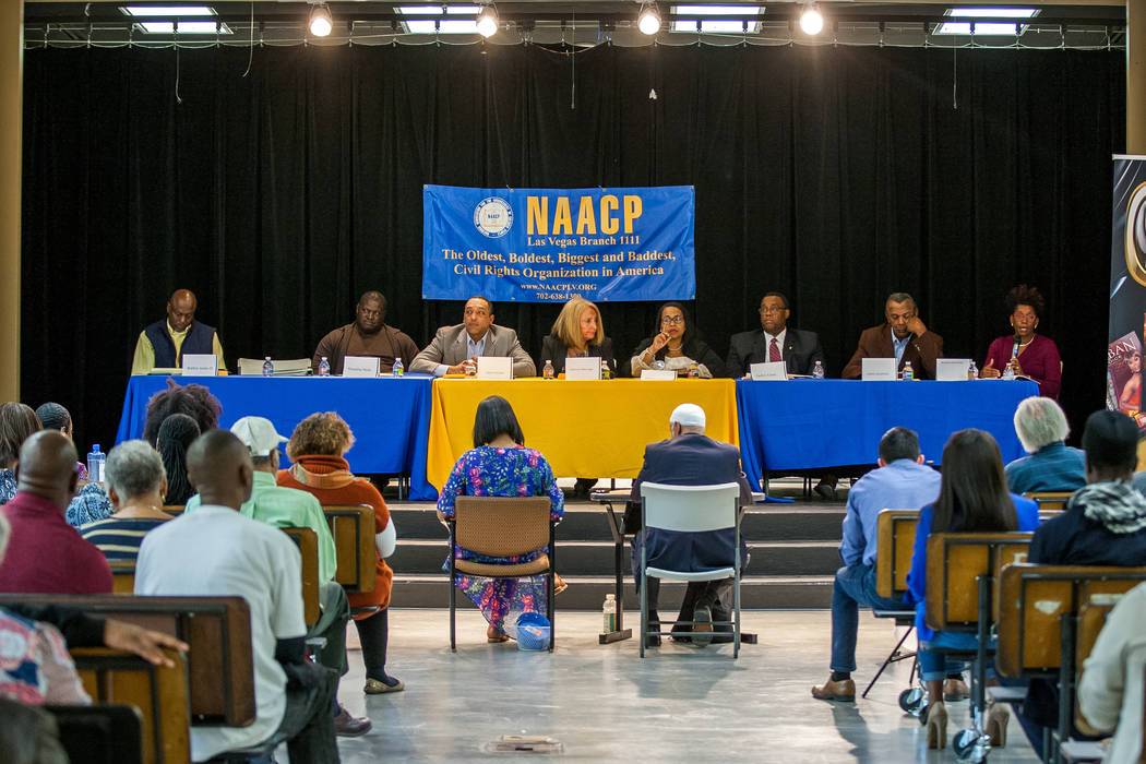 Las Vegas City Council candidates share ideas at NAACP forum Politics