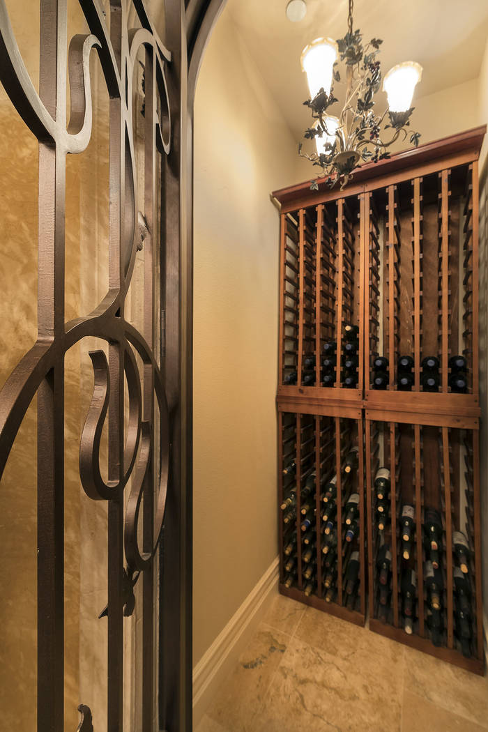 The wine room. (Synergy/Sotheby’s International Realty)