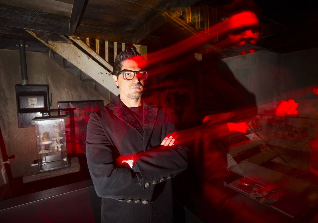 Zak Bagans brings ‘Demon House’ remnants to Las Vegas museum