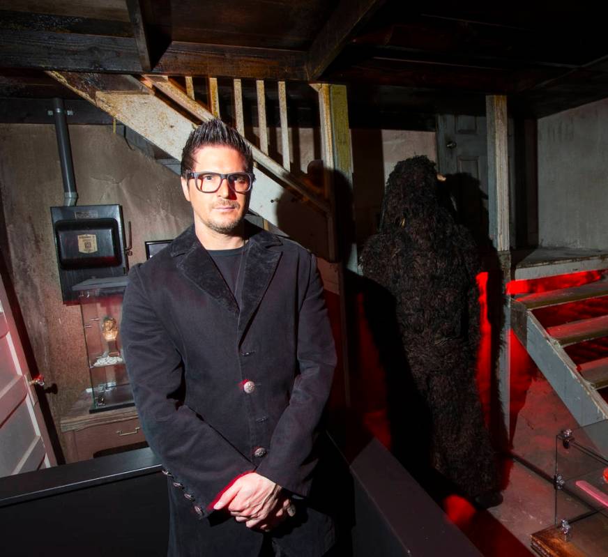 Zak Bagans Brings Demon House Remnants To Las Vegas Museum Las Vegas Review Journal Zak Bagans Brings Demon House Remnants To Las Vegas Museum Las Vegas Review Journal