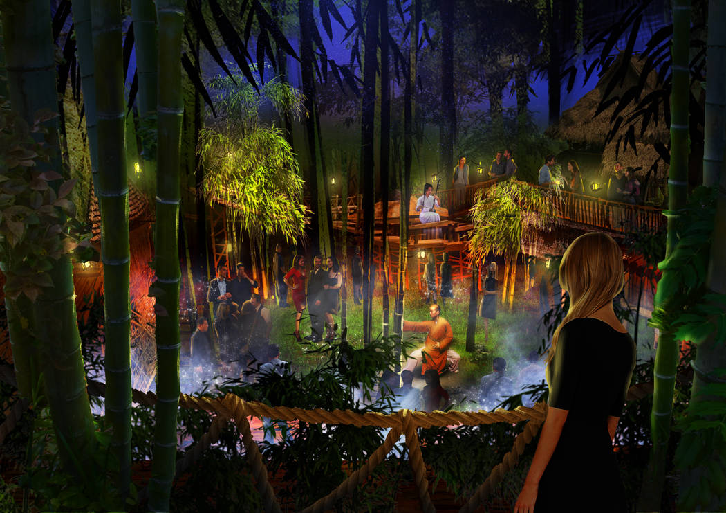 Part of Kind Heaven will feature a forested room and multiple music venues. The attraction opens at The Linq Hotel in 2019. Kind Heaven