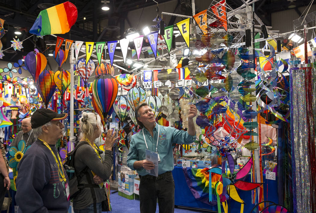 Las Vegas trade show colorful goodies and more — PHOTOS Las