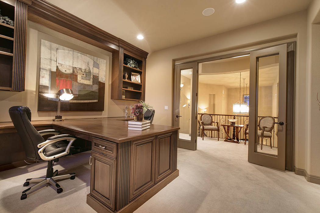 The office is upstairs. (Synergy/Sotheby’s International Realty)