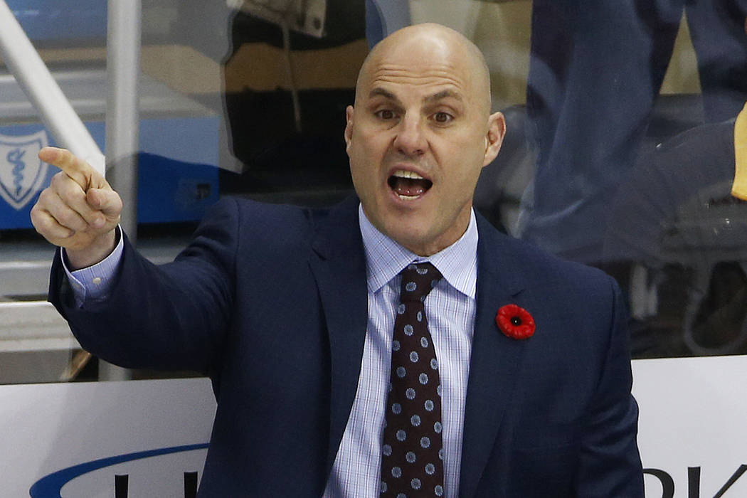 Coyotes coach Rick Tocchet taking leave of absence Las Vegas Review
