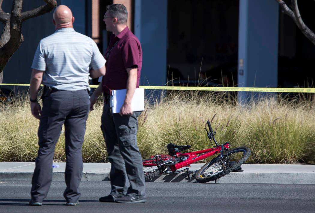 Bicyclist, 22, dies in crash with truck near Las Vegas Strip | Local ...