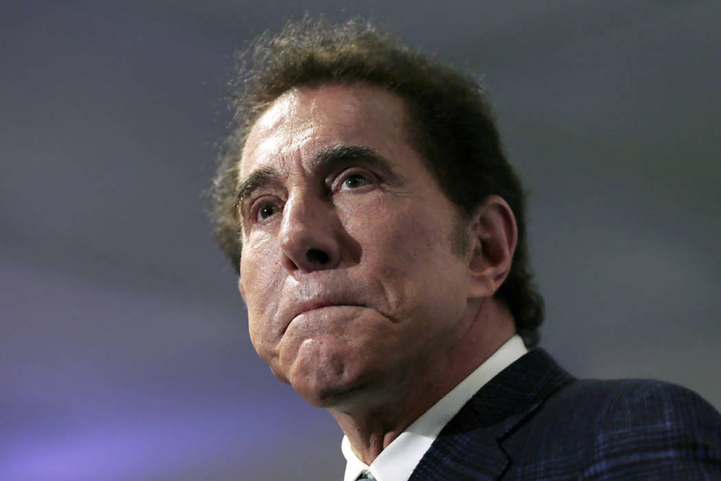 Casino mogul Steve Wynn is seen at a news conference in Medford, Mass., in 2016. (Charles Krupa/AP, File)