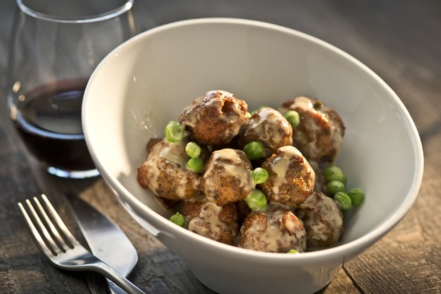 Veal meatballs at Carson Kitchen (courtesy photo by Peter Harasty)
