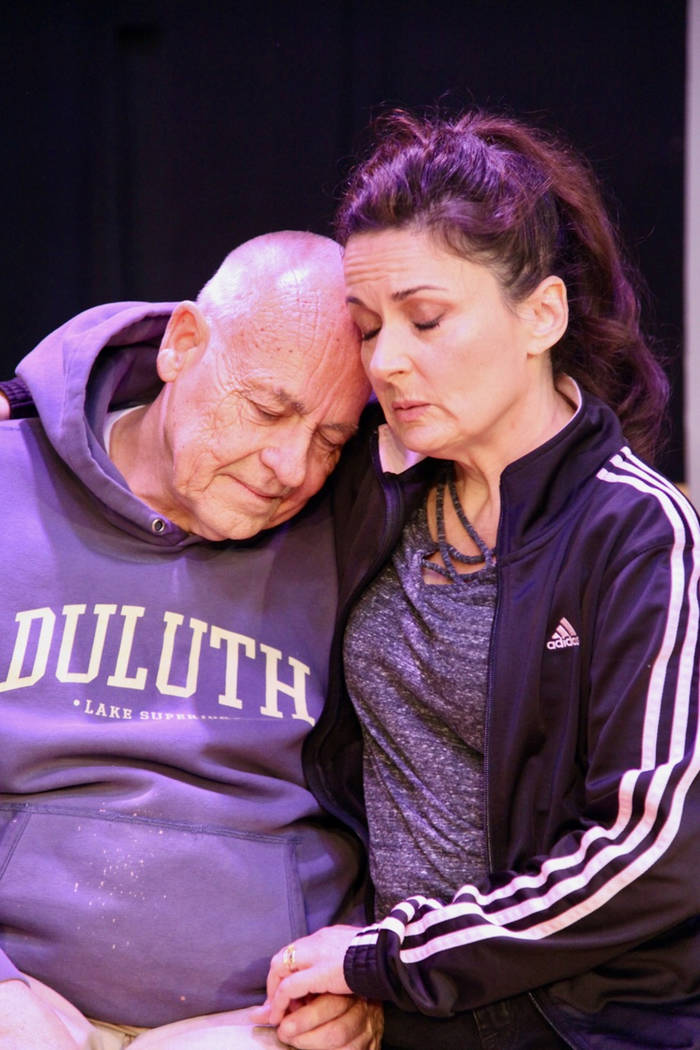A scene from Cockroach Theatre's production of the Tony-winning drama "The Father."