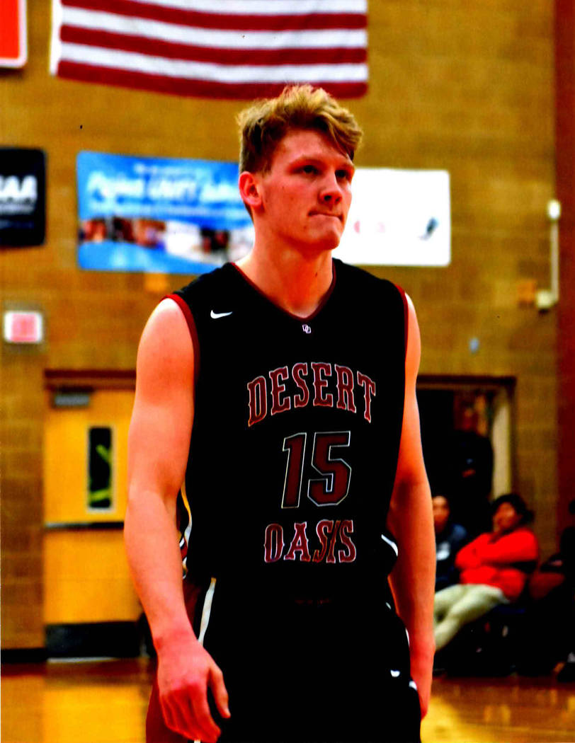 Desert Oasis' Jacob Heese is a member of the Las Vegas Review-Journal's all-state boys basketball team.